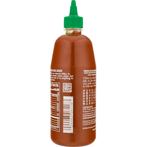 Huy Fong Foods Hot Sriracha Chili Sauce