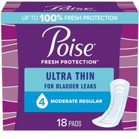 Poise Ultra Thin Incontinence Pads, Moderate Absor...
️