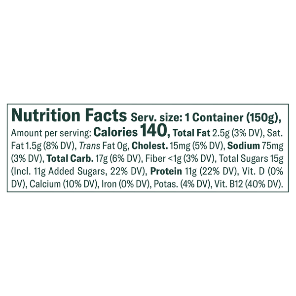Chobani Reduced Fat Greek Key Lime Blended Yogurt