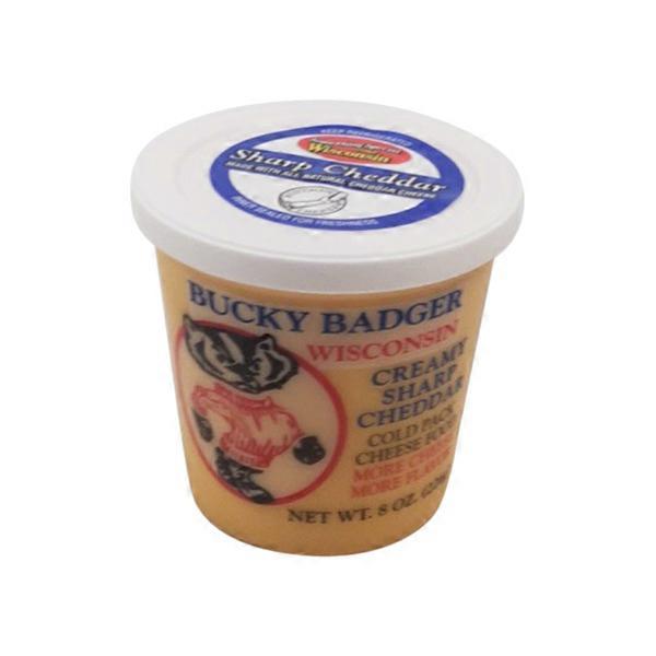 Bucky Badger Bck Bdgr Cheddar Cheese Cup