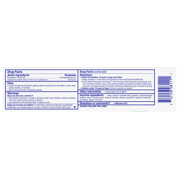 Sensodyne Cavity Prevention
