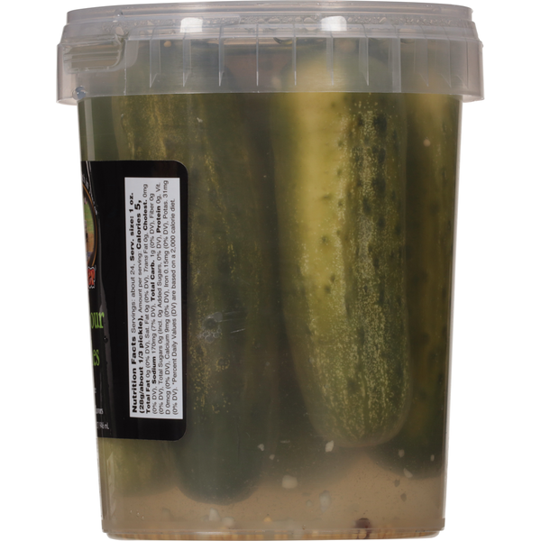 Troyer Pickles, Half Sour