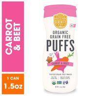 Serenity Kids Organic Grain Free Puffs, Carrot & B...
️