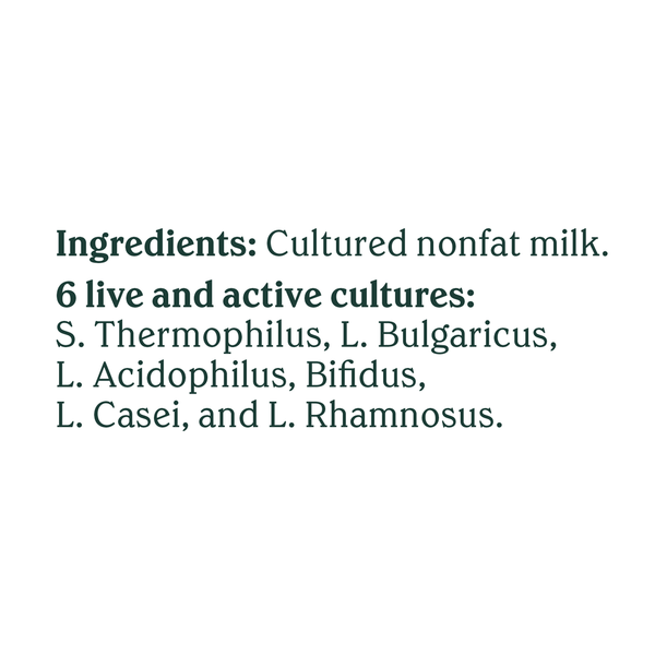 Chobani Nonfat Greek Plain Yogurt