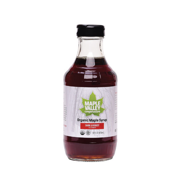 Maple Valley Organic Maple Syrup, Dark & Robust