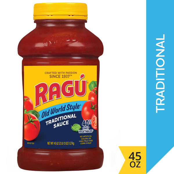 Ragu Old World Style Traditional Sauce, 45 oz