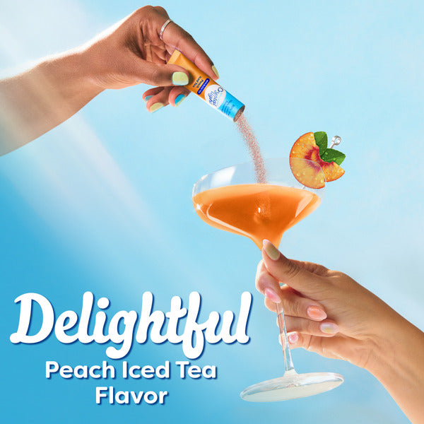 Crystal Light Peach Iced Tea Artificially Flavored Powdered Drink Mix