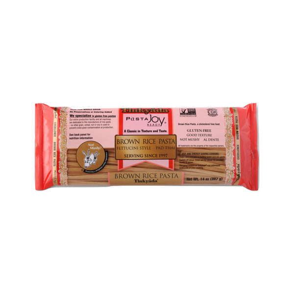 Tinkyada Gluten Free, Brown Rice Pasta, Fettuccini Style, Pad Thai