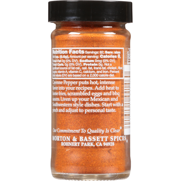 Morton & Bassett Spices Cayenne Pepper