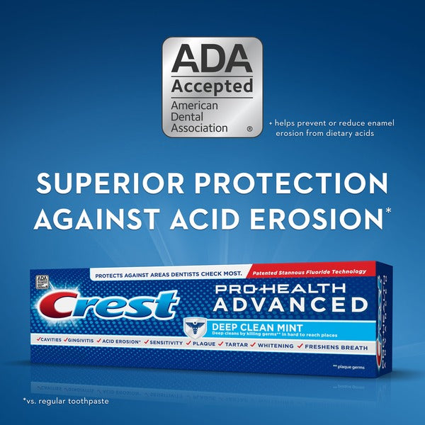 Crest Pro-Health Advanced Deep Clean Mint Toothpaste