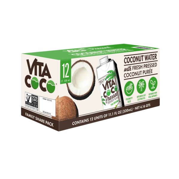 Vita Coco Pressed Coconut Water, Pressed Coconut