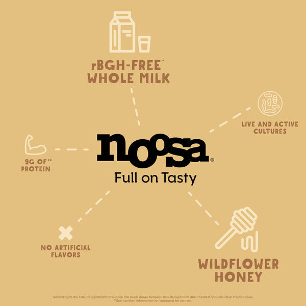 Noosa Apple Caramel Mix-Ins Yoghurt