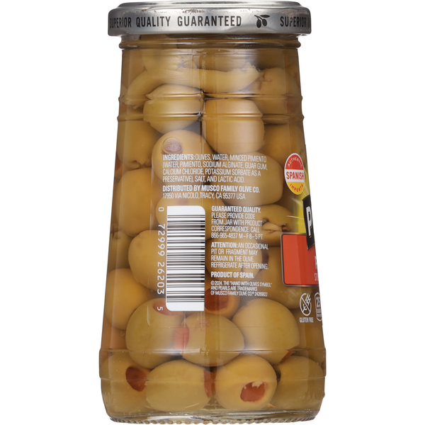 Pearls Pimiento Stuffed Manzanilla Olives