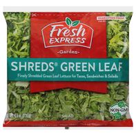 Fresh Express Salad, Shreds Green Leaf️