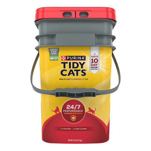 Purina Tidy Cats Clumping Cat Litter, 24/7 Performance Multi Cat Litter