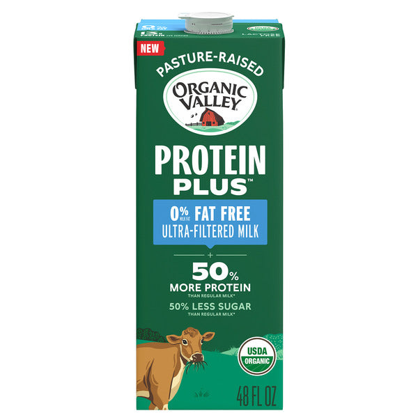 Organic Valley® Protein Plus™ Organic Ultra-Filtered Milk, Fat Free