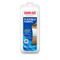 BAND-AID Flexible Fabric Adhesive Bandages for Com...
️