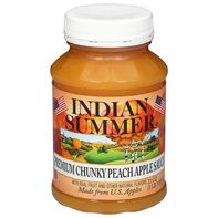 Indian Summer Apple Sauce, Chunky, Premium, Peach️