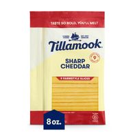 Tillamook Farmstyle Sharp Cheddar Cheese Slices️