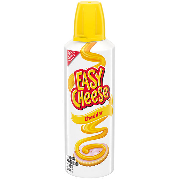 Easy Cheese Cheddar Cheese Snack 8 oz