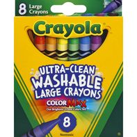 Crayola Ultra Clean Washable Large Crayons️