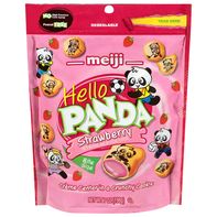Meiji Strawberry Crème Center in a Crunchy Cookie ...
️