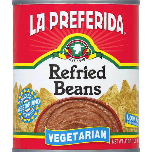 La Preferida Refried Beans, Vegetarian