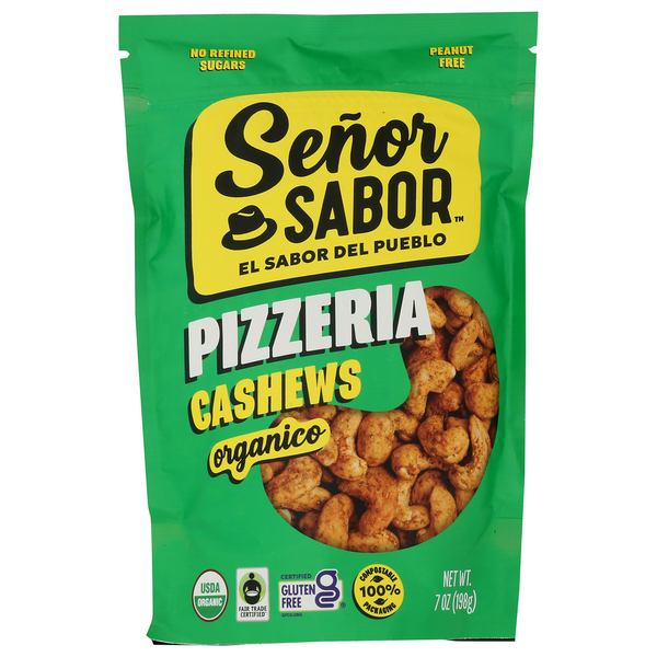Senor Sabor Orgainc Fair Trade Pizzaria Cashews