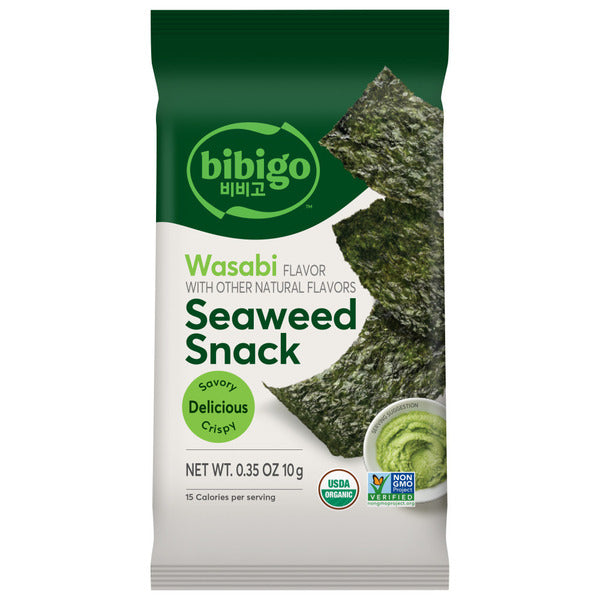 Bibigo Wasabi Flavored Seaweed Snacks