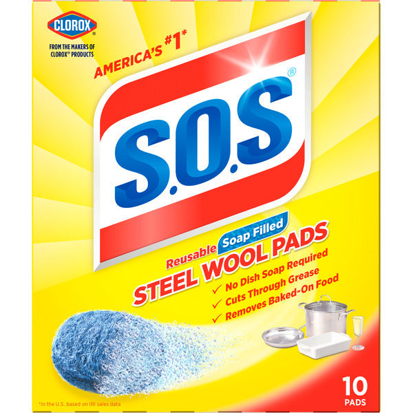 S.O.S. Steel Wool Soap Pads