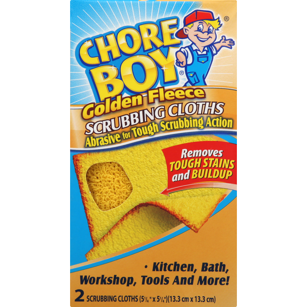 Chore Boy Scrubbing Cloths, Golden Fleece
