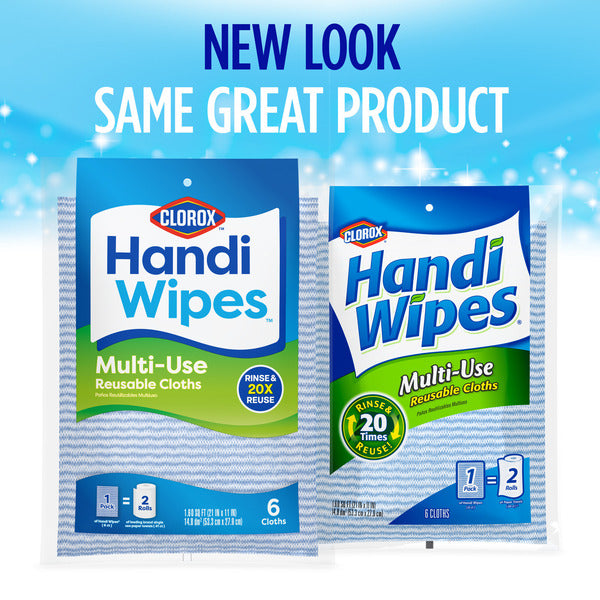Clorox Handi Wipes Multi Use Reusable Cloths