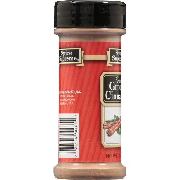 Spice Supreme Cinnamon, Ground, Pure