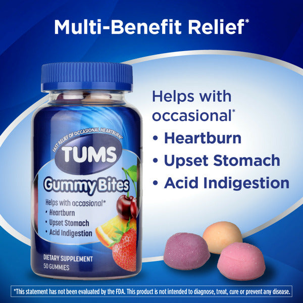 TUMS Gummy Bites Dietary Supplement