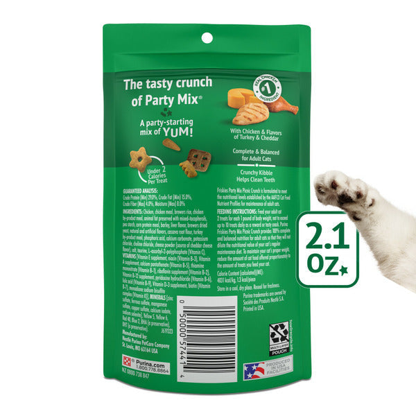Purina Friskies Cat Treats, Party Mix Picnic Crunch
