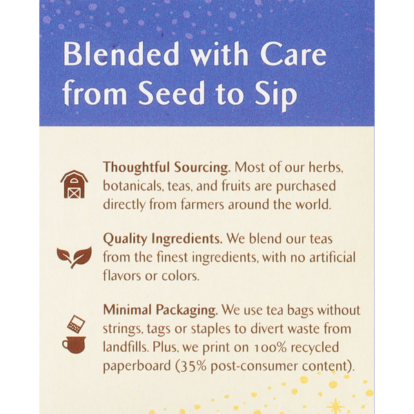 Celestial Seasonings Herbal Tea, Caffeine Free, True Blueberry
