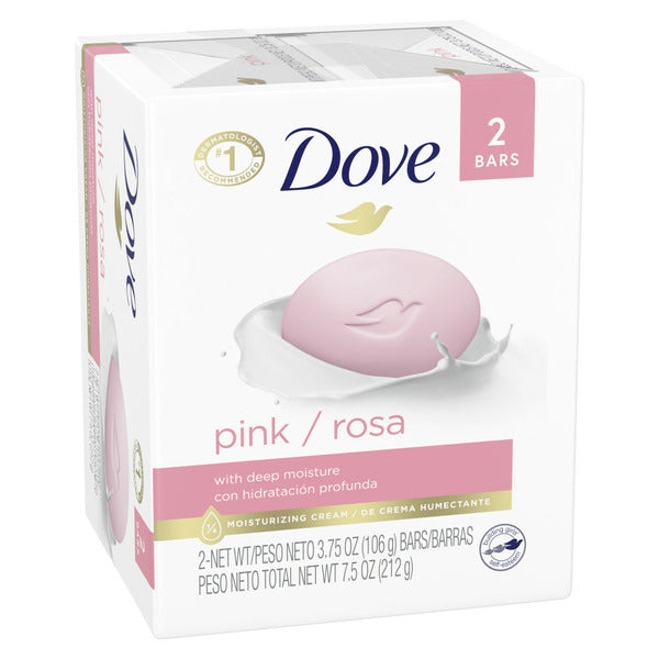 Dove Beauty Bar Gentle Skin Cleanser Pink