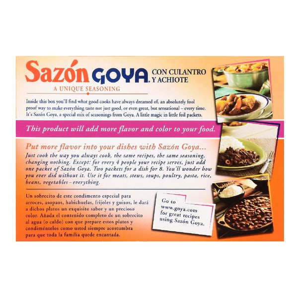 Goya Sazón Seasoning, with Coriander & Annatto, Jumbo Pack