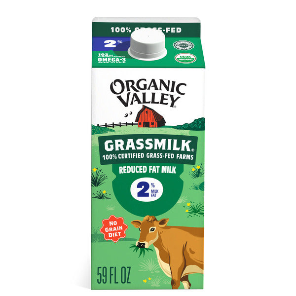 Organic Valley® Grassmilk® Reduced Fat Organic 2% Milk