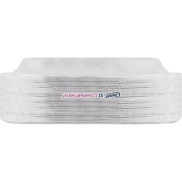 Chinet Plates, Compartment, Classic, 10.375 Inch