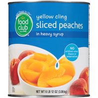 Food Club Yellow Cling Sliced Peaches In Heavy Syr...
️ DestGlow