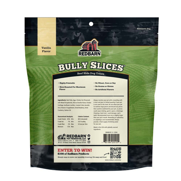 RedBarn Bully Slices, Vanilla Flavor