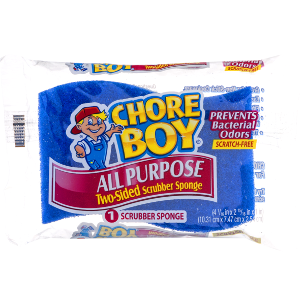 Chore Boy Scrubbing Sponge, All Purpose, Thick