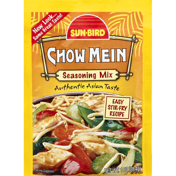 Sun-Bird Seasoning Mix, Chow Mein