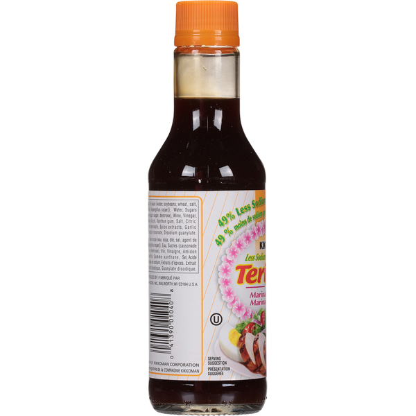 Kikkoman Less Sodium Teriyaki Marinade & Sauce