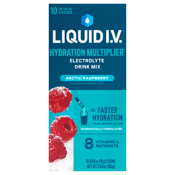 Liquid I.V. Arctic Raspberry Electrolyte Drink Mix