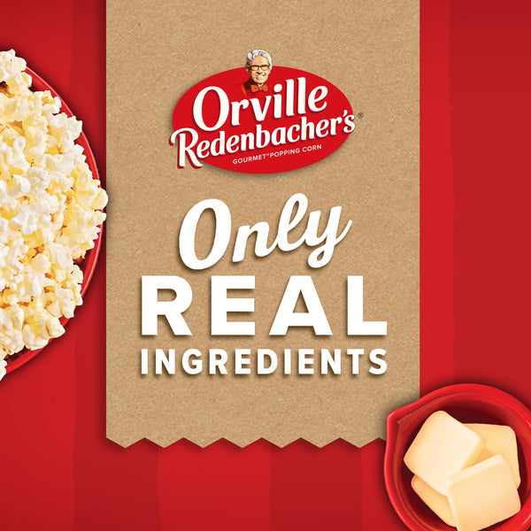 Orville Redenbacher Movie Theater Butter Popcorn, Microwave Popcorn