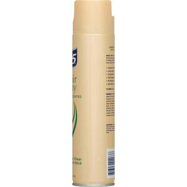 Alberto VO5 Hair Spray, Unscented