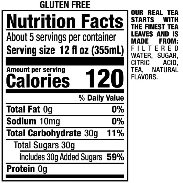 Snapple Tea, Peach