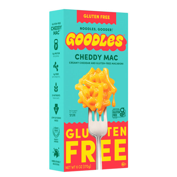 Goodles Cheddy Mac Creamy Cheddar and Gluten-Free Mac and Cheese